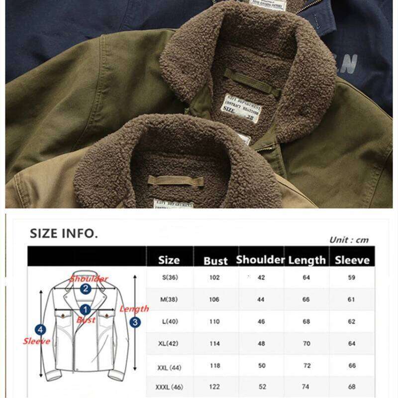 Cotton Padded Coat For Men Thickened Plush Tops Cashmere Jacket Outdoor Sport Climbing Hiking American Style Work N1 Deck Winter 250701