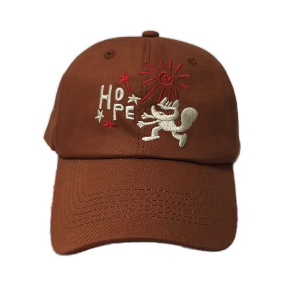 Fashion Sun Hat Kpop 2025 Tour hope on the stage Monogram Embroidered Baseball Cap For boys Girls X250704