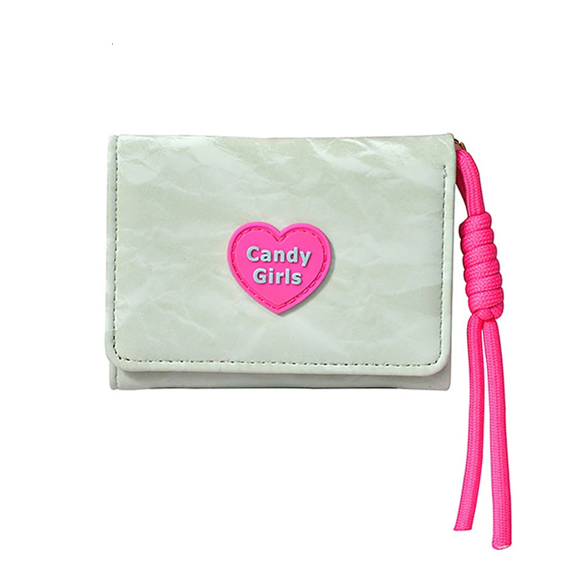 Free Shipping Designer Bag Trend New Style Small Chanel Women's Card Holder High-end PU Leather Short Coin Purse Wallet