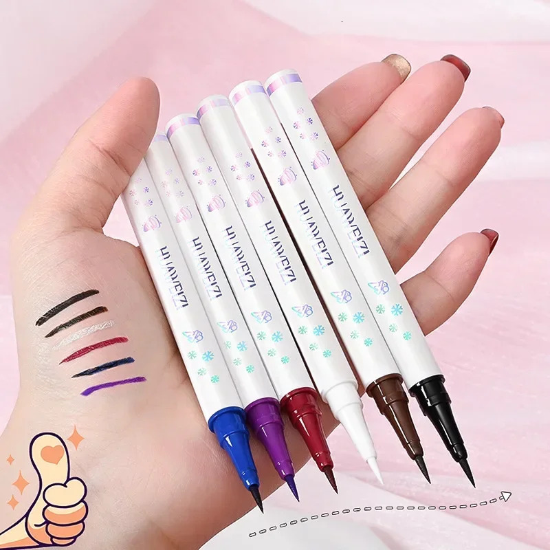 Matte White Eyeliner Liquid Pen Lying Silkworm Pencil Brighten Corners of Eyes Ultra-thin Waterproof Pigment Smooth Eyeshadow 250704