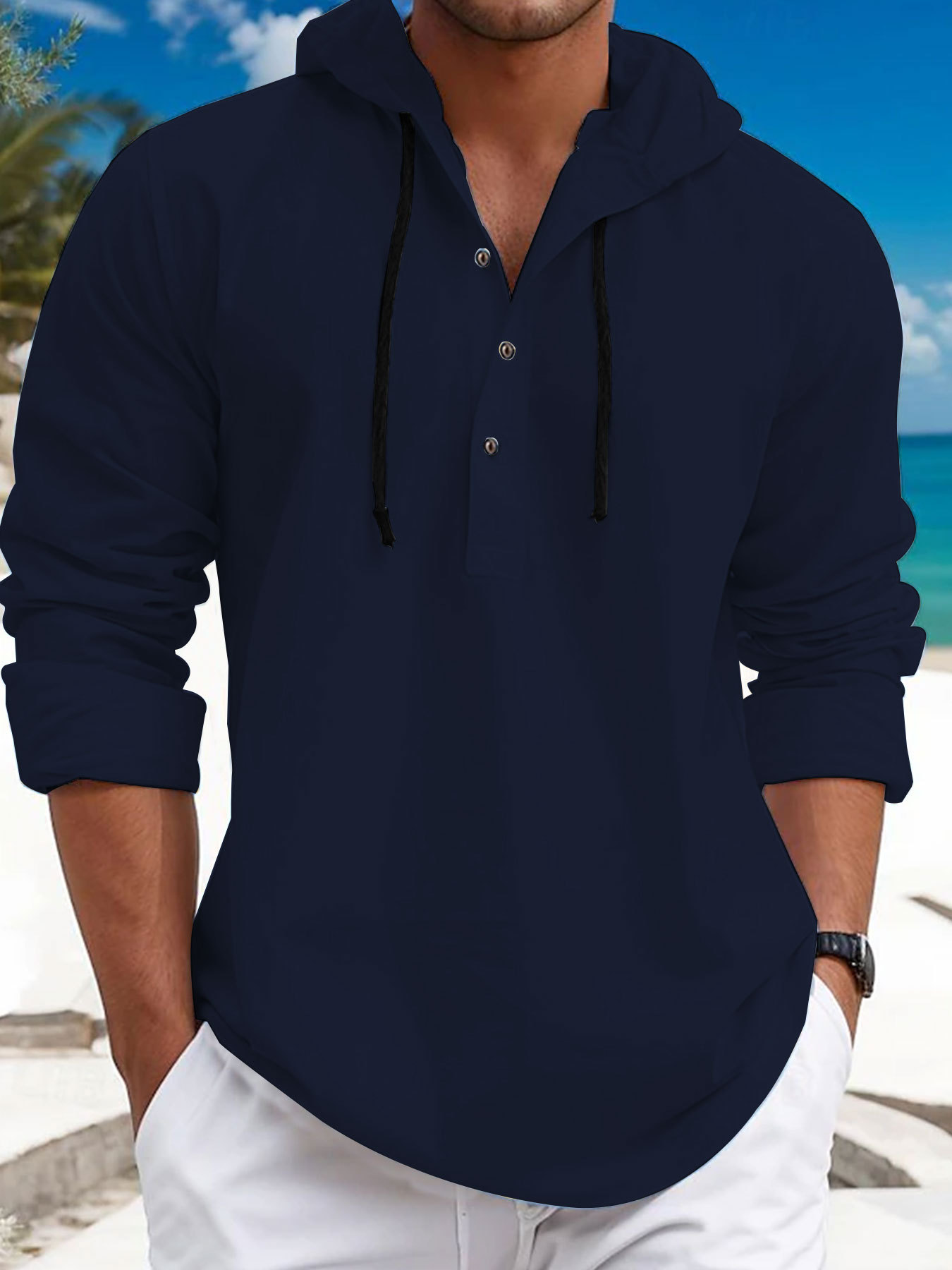 Short sleeved men's fashionable, high-quality, comfortable outdoor outfit1