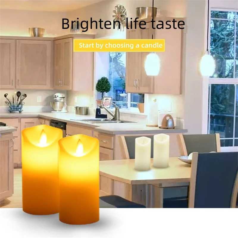 Flameless Flicker Tea Candle Battery Powered Electronic Candle LED Halloween Home Decoration W250704