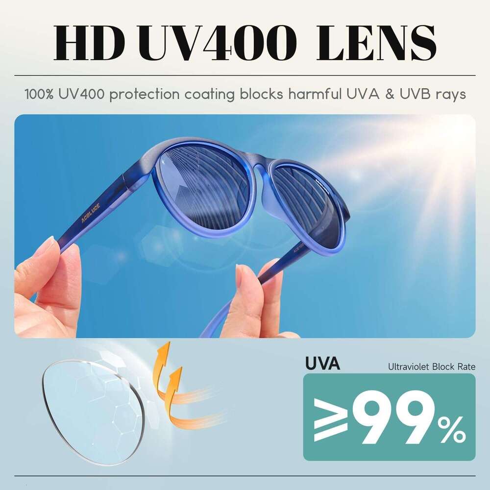 Polarized Sunglasses 3 Kids Youth Skin Feel TR90 Frame Beach Travel Summer Outdoor Glasses for Boys Girls Ages 5-14