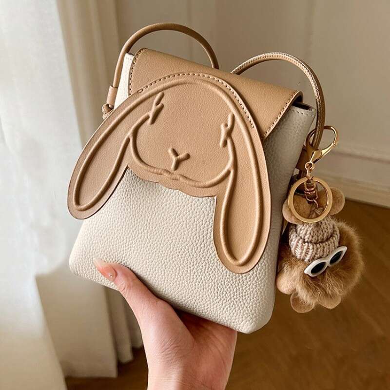 Genuine Leather Women's High-end Phone Crossbody Small 2025 New Mini Ladies Shoulder Bag