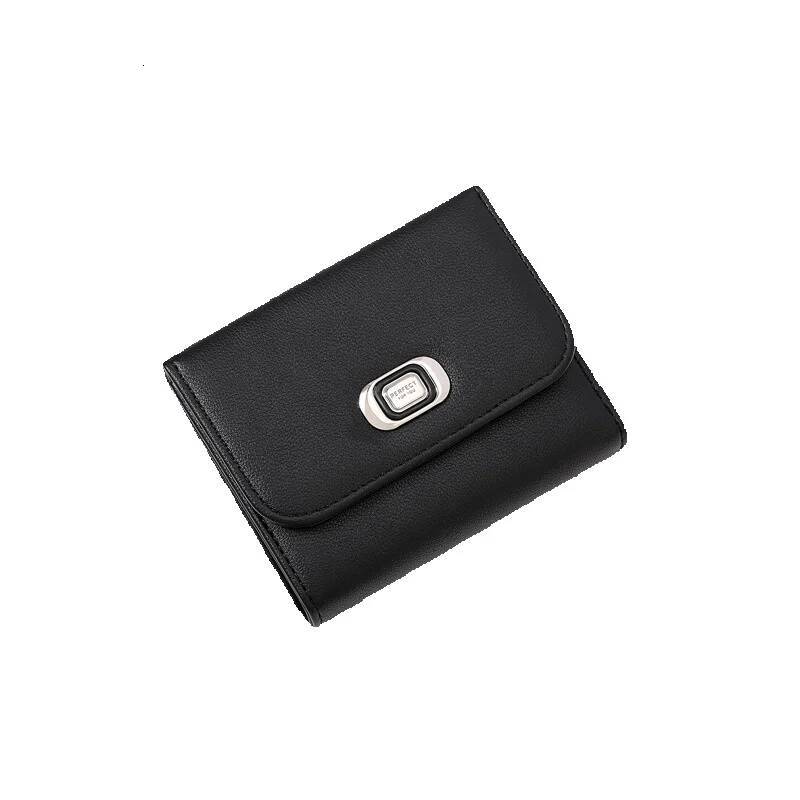 Free Shipping Designer Bag 2025 Short Women's Wallet High-end Multi-card Slot Card Holder Simple Cross-border Foreign Trade PU Women's Coin 