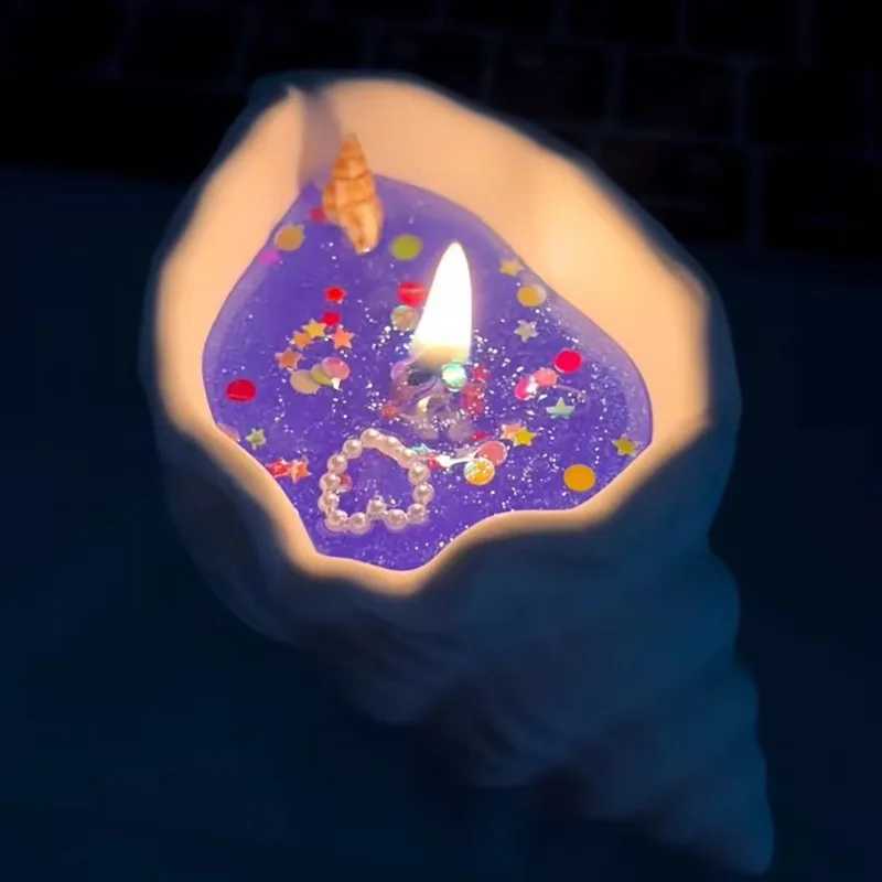 Creative Starfish Shell Scented Candle Sea Shell Aromatherapy Candle Sea Shell Candle Handmade Sea Shell Whirlpool Candles W250704