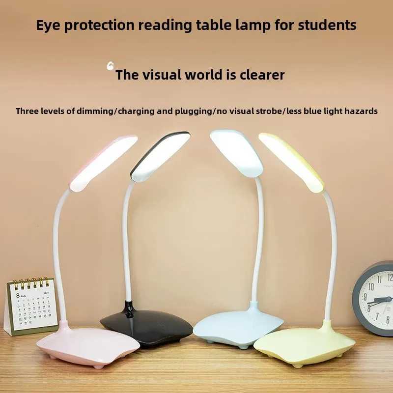 Portable Folding USB Charging Touch Smart Reading Eye Protection Night Light Gift Creative Design Plastic Desk Lamp XJ250703