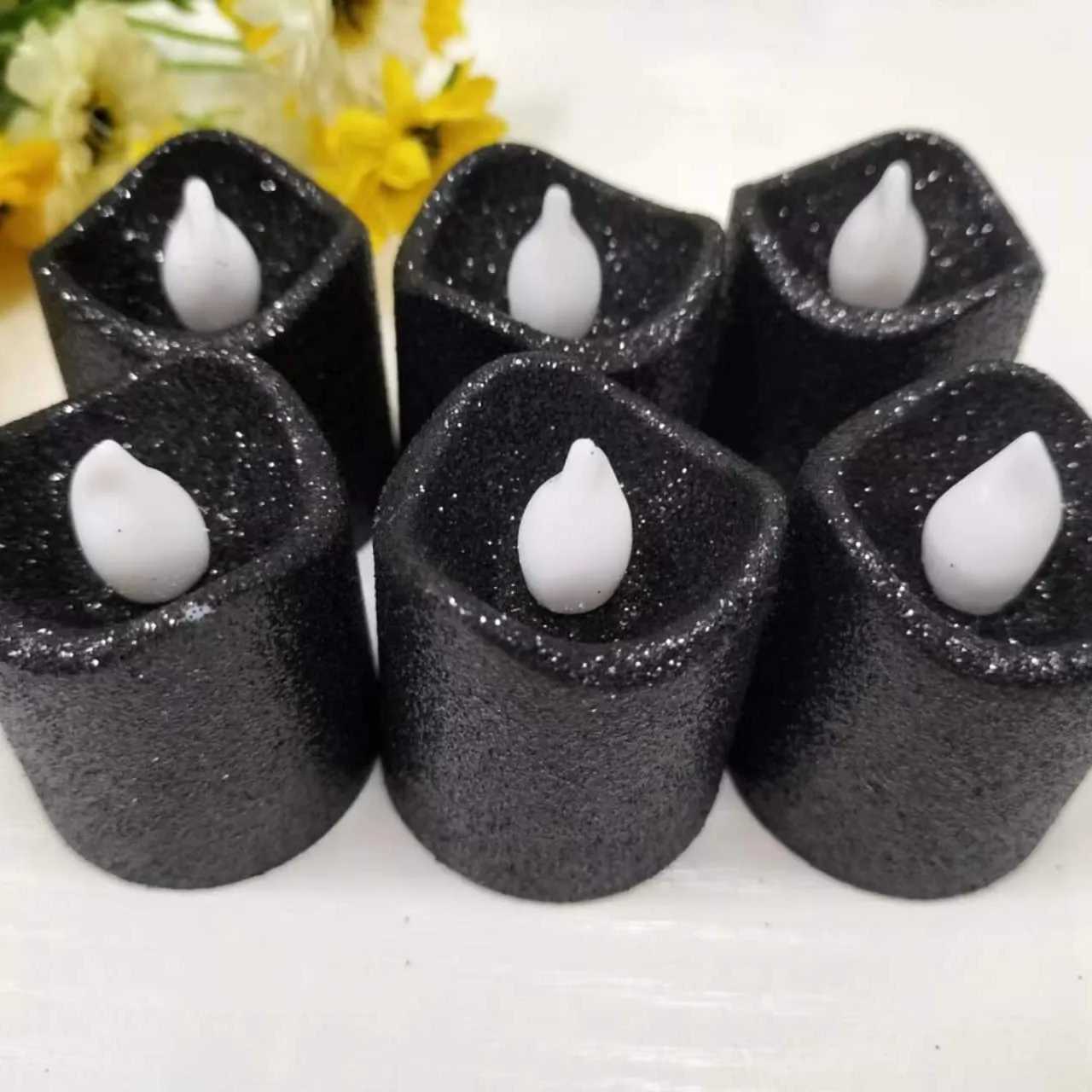 Creative Candle Light Wedding Bar Decoration LED Powder Small Candles. Special setting W250704