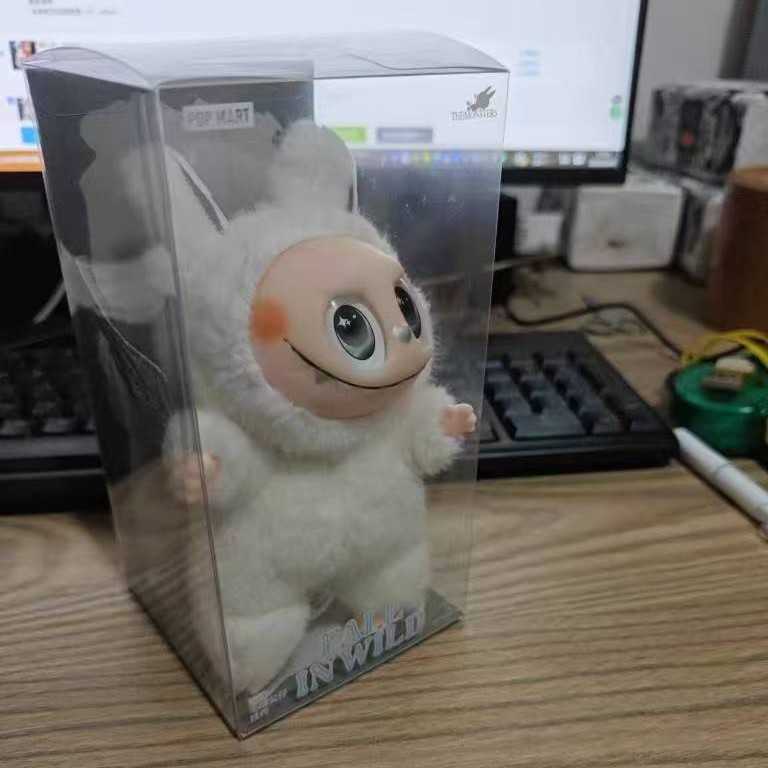 Bubble Mart Labubu Little Angel Heartbeat Macaron Vinyl Blind Box National Plush Doll Toy L250704{category}