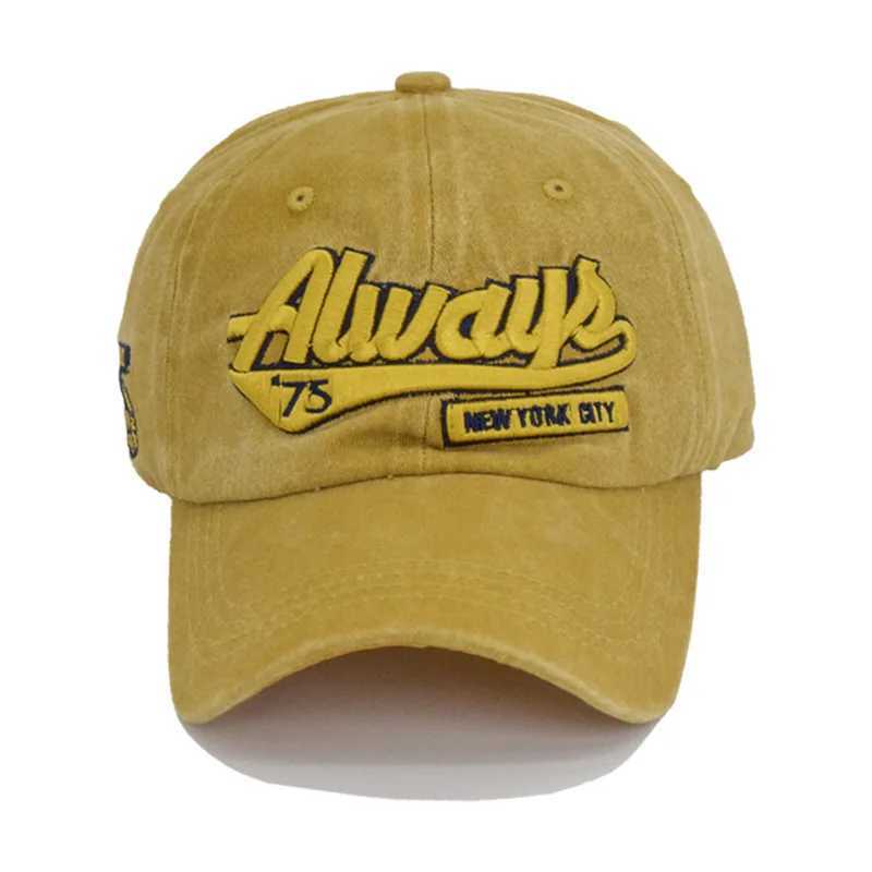New Adt Unisex Washed Denim Baseball Cap Summer Outdoor Hats Sport Caps Casual Letter Men Wen Embroidery Sun Hats Bonnet X250704