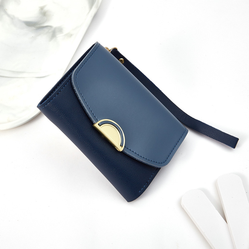 Free Shipping Designer Bag New Women's Wallet Short Korean Style Zipper Coin Card Holder High-end Access Card Holder ID Bag Customizable