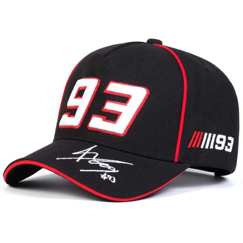 2024 New Simple Letter 93 Embroidery Hip hop Fashion Baseball cap 100% Cotton Unisex Adjustable Outdoor Sports Sun Cap Trucker H X250704