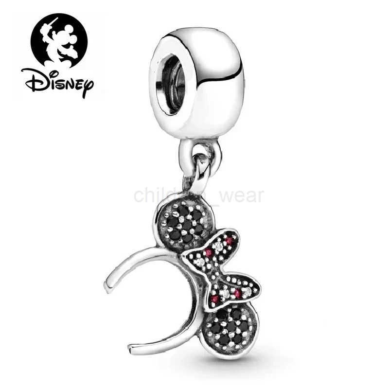 Disney New Disney Mickey Mouse Minnie Collection Charm Kissing Love Gift Beads DIY Bracelets Jewelry Womens Gift W20250728
