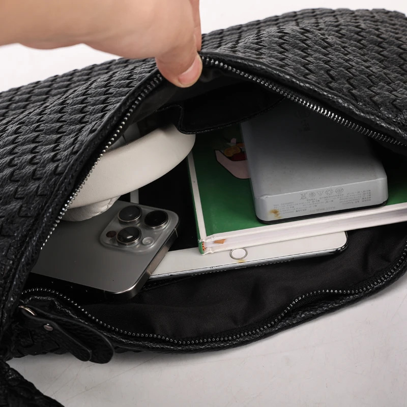 woven women handbags arrival messenger bag good shoulder bag 250701