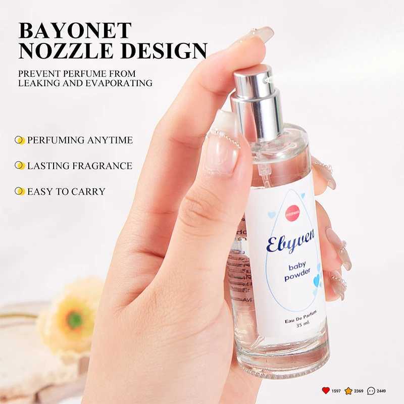 35ml Milk Rice Baby Powder Eau De Parfum Bloosm Bedtime Baby Bath Long Lasting High Quality Easy To Carry Israel Tower Perfume XJ250704