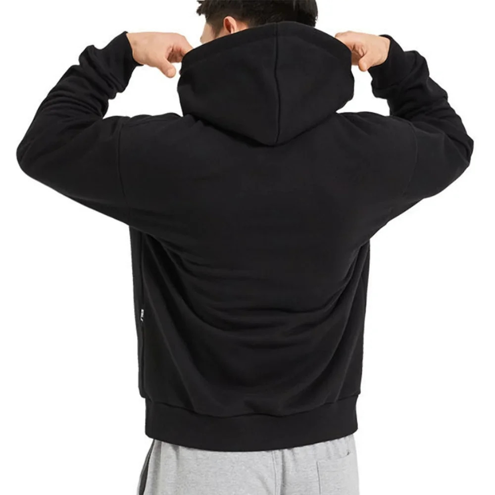 High quality mens hoodie Autumn Winter Casual Loose Hoodie Men Cotton Sweatshirt Fitness Sportswear Male Solid Pullover Tops 250704