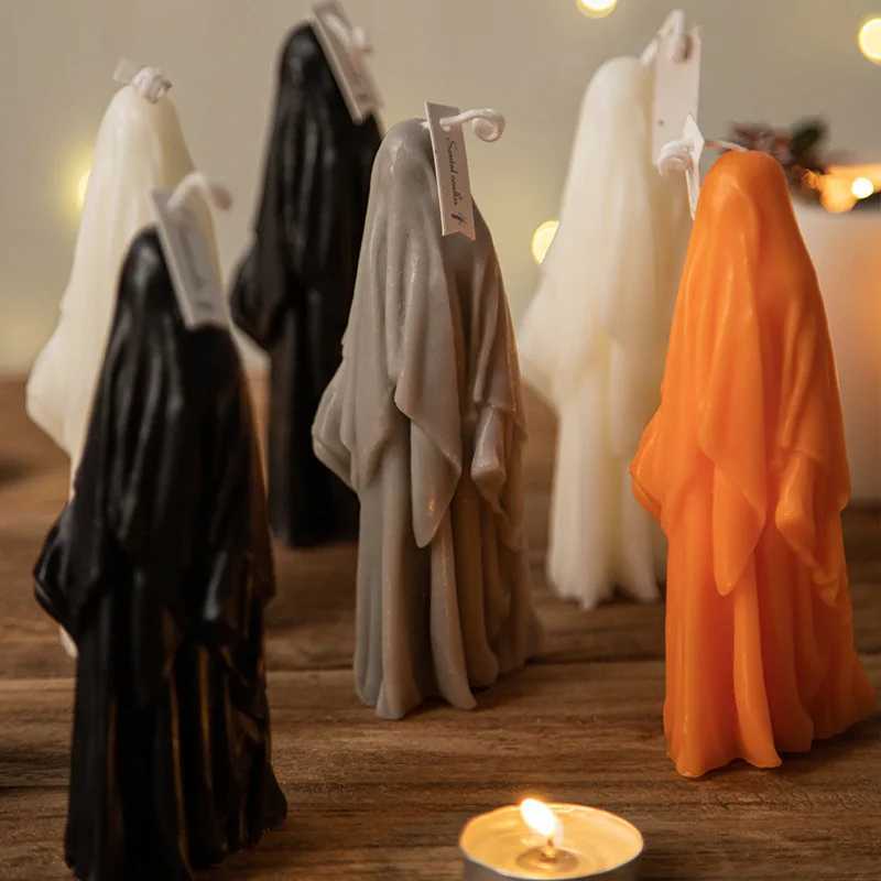 Halloween Woman Scented Candles Holiday Souvenirs Ins Creative Home Decorations Halloween Day Decorations Fragrant Candle W250704