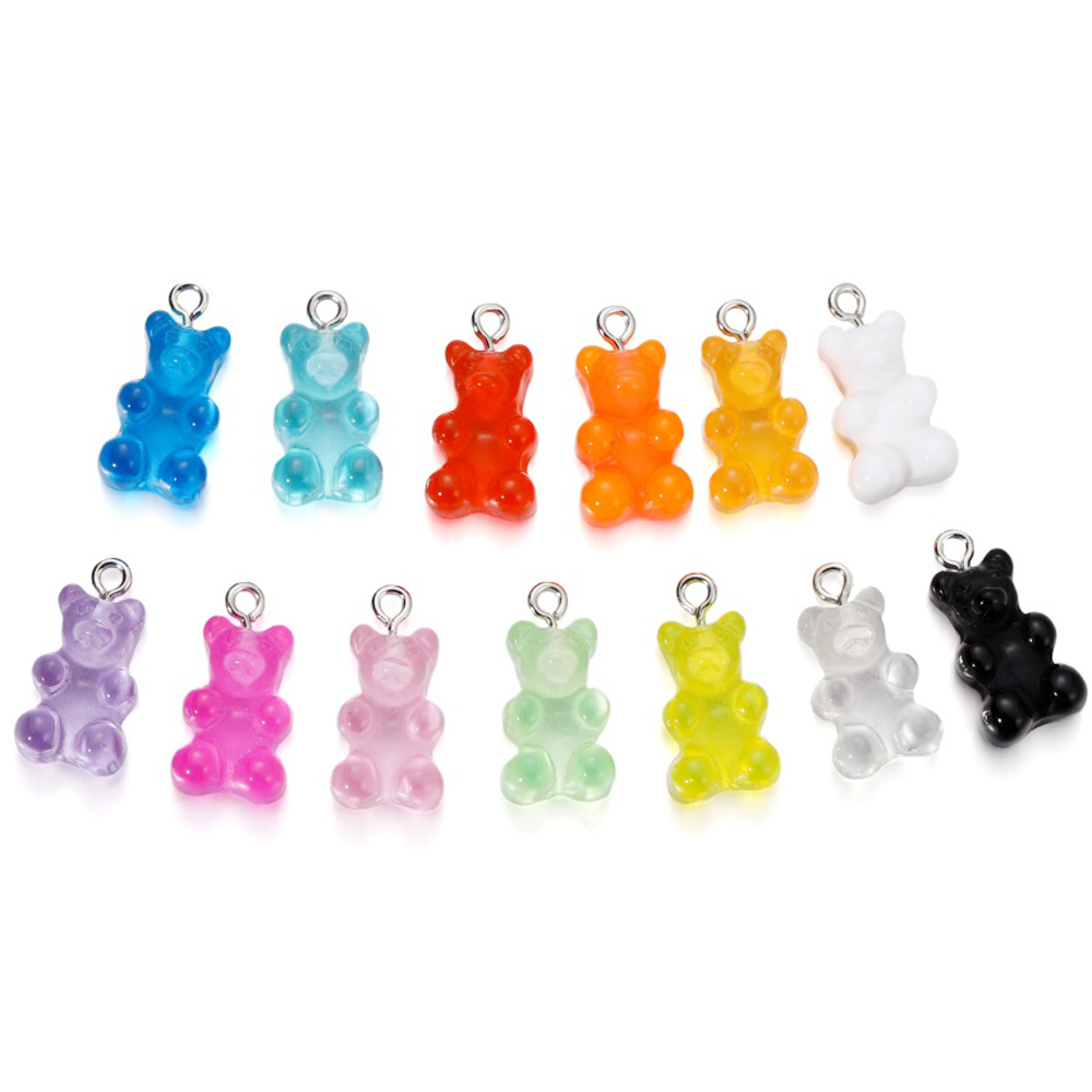 10 Pezzi/Lotto Colorato Di Orso Gommoso Con Pendenti Caramelle Traposti Portago…