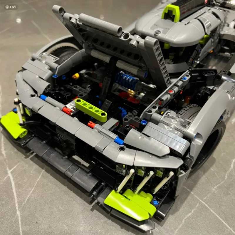 New Technical 42156 1775Pcs Racing Sport Car Model Building Blocks Mechanical Speed Vehicle Supercar Brick Toys for Kids and Adults R250710