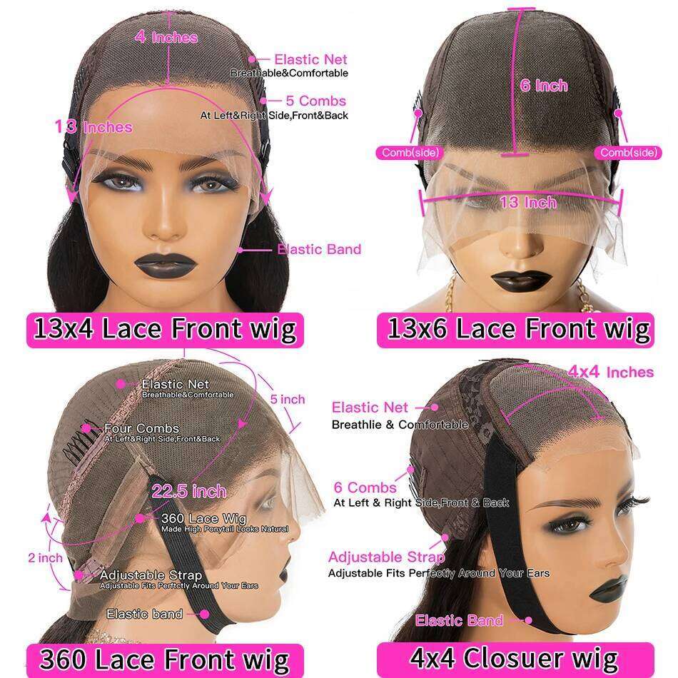 Body Wave Front Bangs Fringe Human Hair Wigs Women Glueless HD Lace Frontal Wig With Bang On Sale Clearance 180%