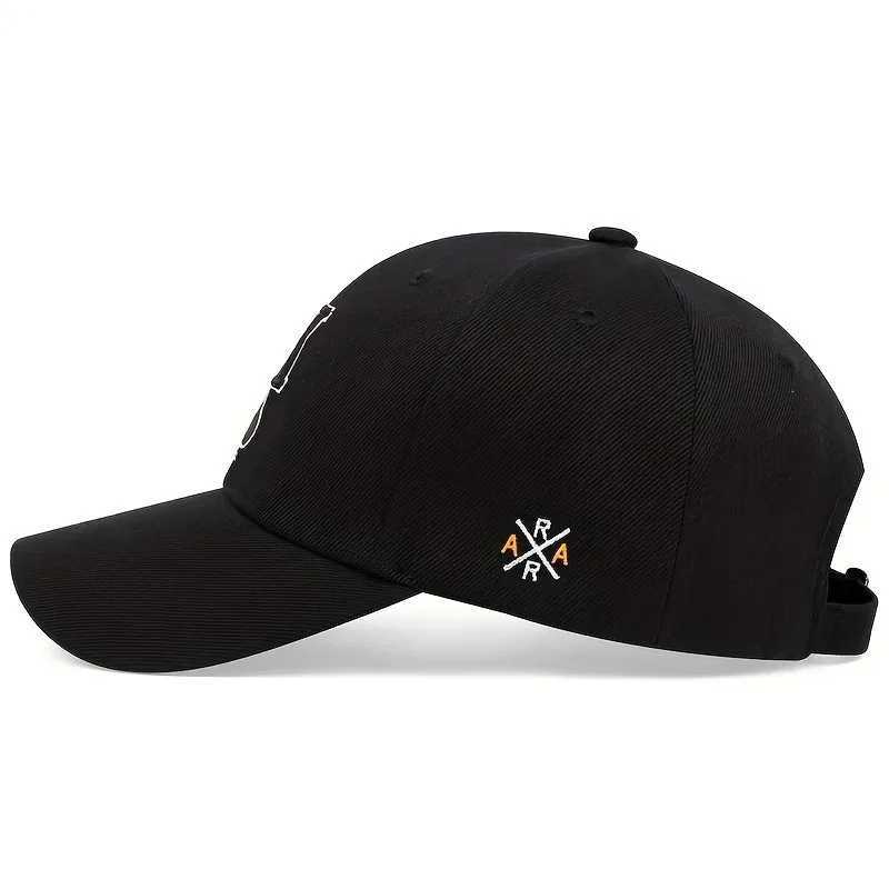 Spades K Letter Cap Fashion Embroidered Baseball Cap Outdoor Shade Hat Men and Wen All Match Personality Hat X250704