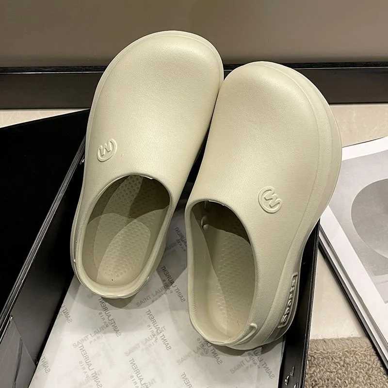 Slippers Women Summer Sandals Non Slip Big Head Shoes Woman Bedroom Fashion Ultralight Outdoor Couples High Quality EVA Design W250704