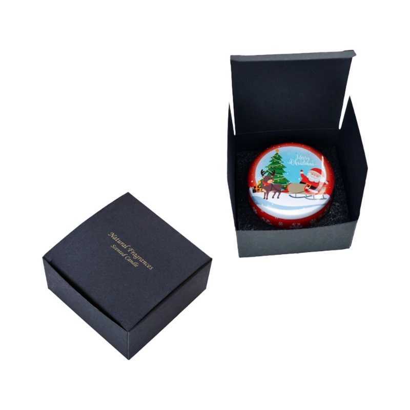 2025 New Christmas Atmosphere Aromatherapy Candle for Stress Relief Relaxation Bath Yoga Freshen the Air in the Room Smokeless W250704