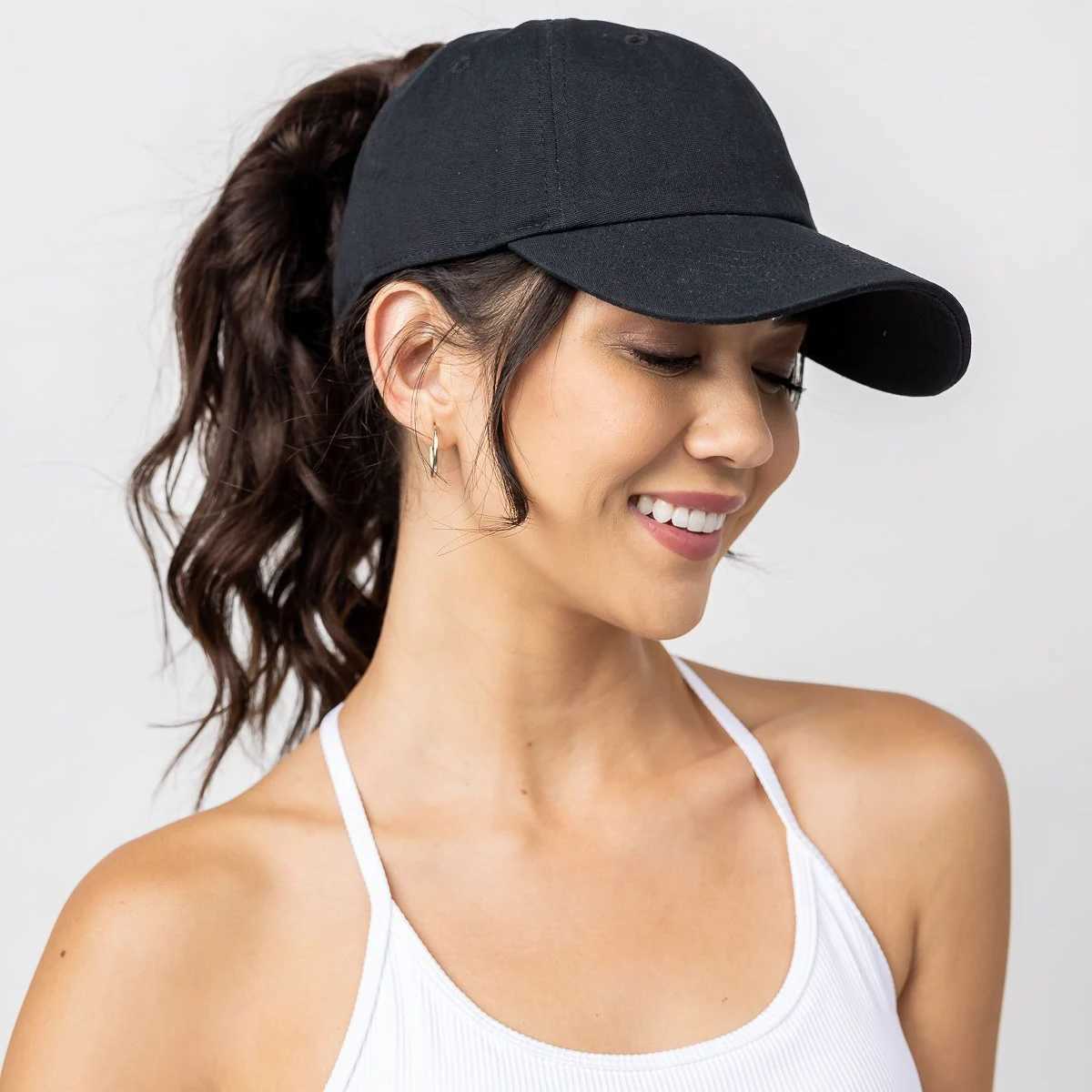 High Ponytail Baseball Cap for Wen Spring Summer Sun Hat Running Snapback Hat Messy High Bun Wens Caps Fem X250704