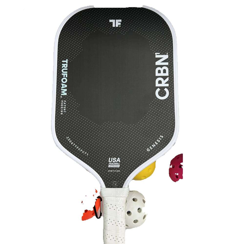 USAPA Certified Carbon Fiber Pickleball Paddle 16mm Trufoam High Density Foam Core for Outdoor Sports