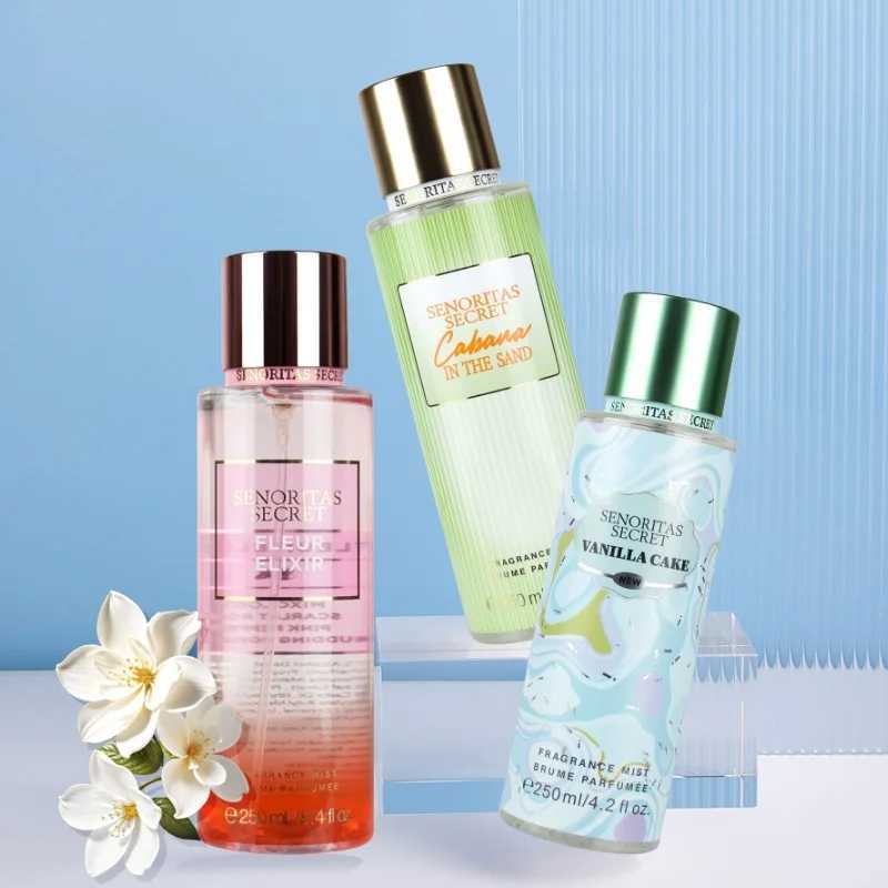 Original Perfume Vanilla Flower Fruit 250ml Fragrance Mist Scent Light Long Lasting Fragrance Womens Perfume Charming Gift XJ250704