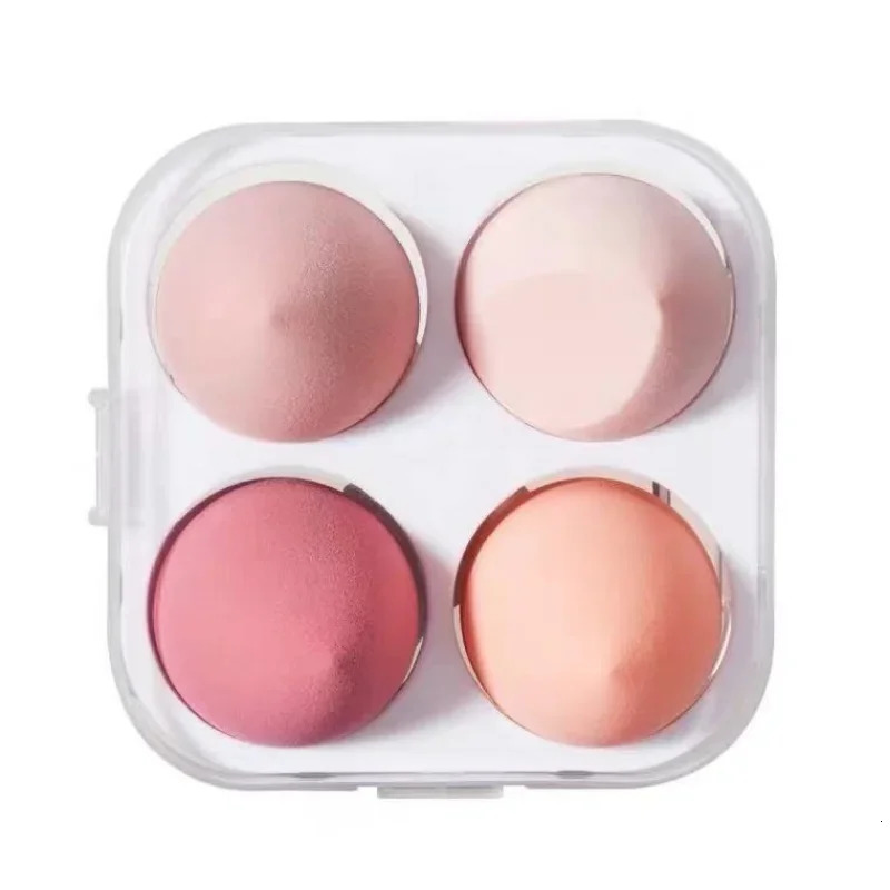 4Pcs Makeup Sponge Professional Cosmetic Puff for Foundation Beauty Make Up Blender Powder Wet and Dry Combined Accessories Tool 250625