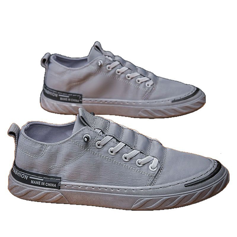2022 summer new breathable ice silk old Beijing cloth shoes Korean fashion versatile shoes mens casual canvas shoes240930