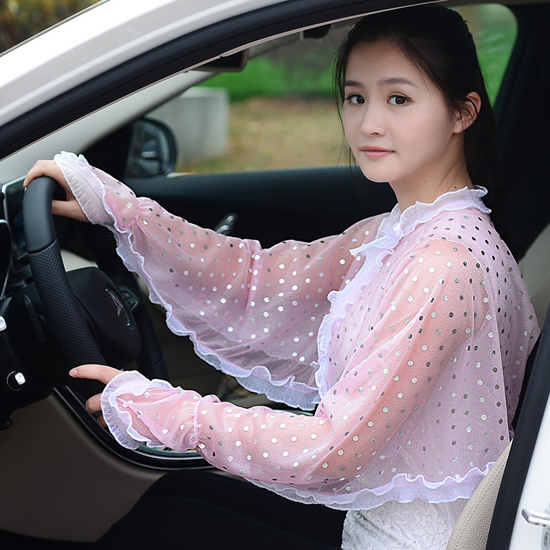 K1234 Spring and autumn gauze beach towel oversized summer cycling driving sun protection clothing versatile shawl seaside chiffon scarf scarf women