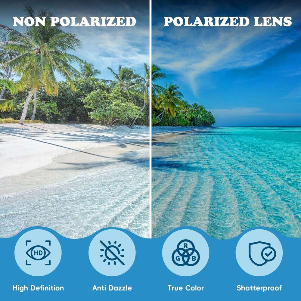 Sunglasses Polarized 3 Kids Boys Girls Unbreakable Frame Teen Youth Child Sport Baseball Beach Glasses for Age 5-12
