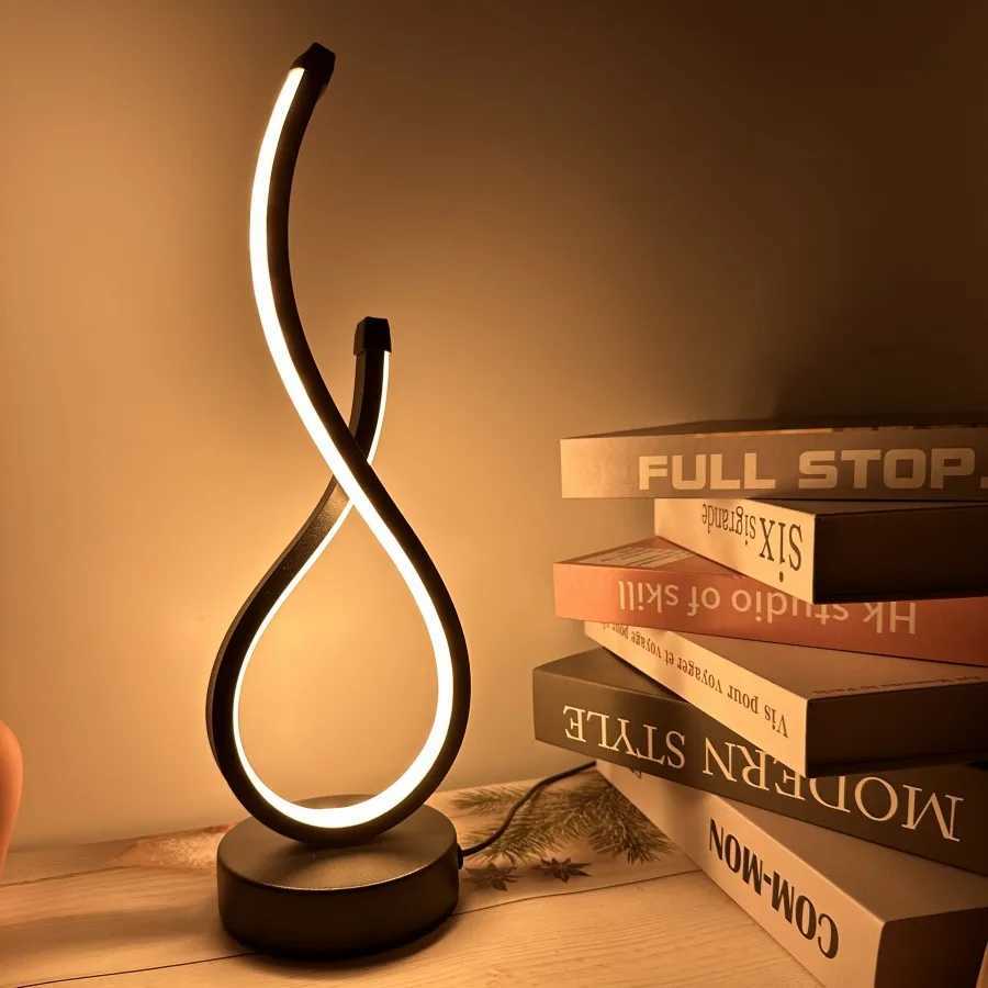 LED Table Lamp Bedroom Nightlight Creative Restaurant Coffee Shop Luminescent Decorative Table Lamp XJ250703