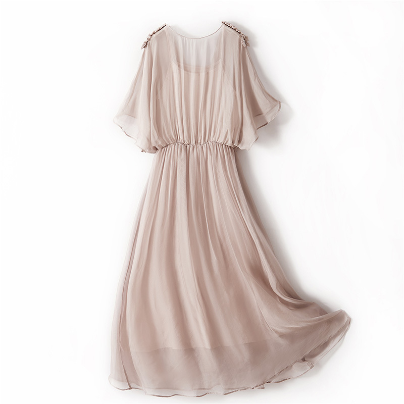 G2054 Summer women's mid-length 2025 new summer style temperament seaside skirt atmosphere dress