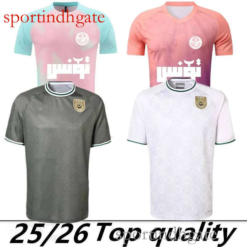 24 25 Tunisia national football team Soccer Jerseys HANNIBAL KHENISSI MSAKNI 2025 2026 Esperance Sportive de Tunis Y.BELAILI Men Uniforms Football Shirts