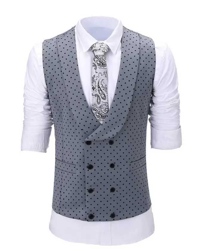 Mens Suits Wave Point Three Pieces Men Dress Suits Casual Commuter Office Business Suits For Wedding (Blazer+Vest+Pants) X250704