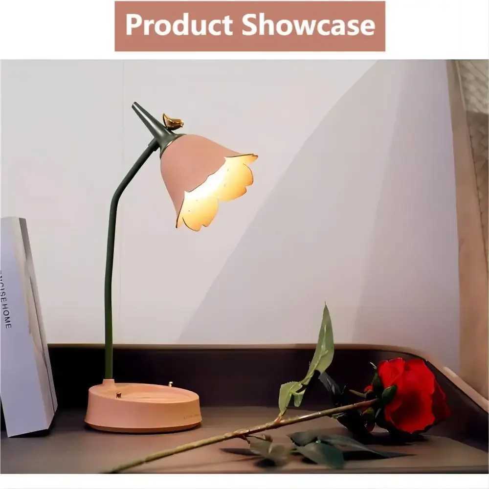 LED Table Lamp RechargeableTouch 3-speed Dimming USB Reading Eye Care Design Stand Bedside Lamps Decorative Night Lamp GiftsXJ250703