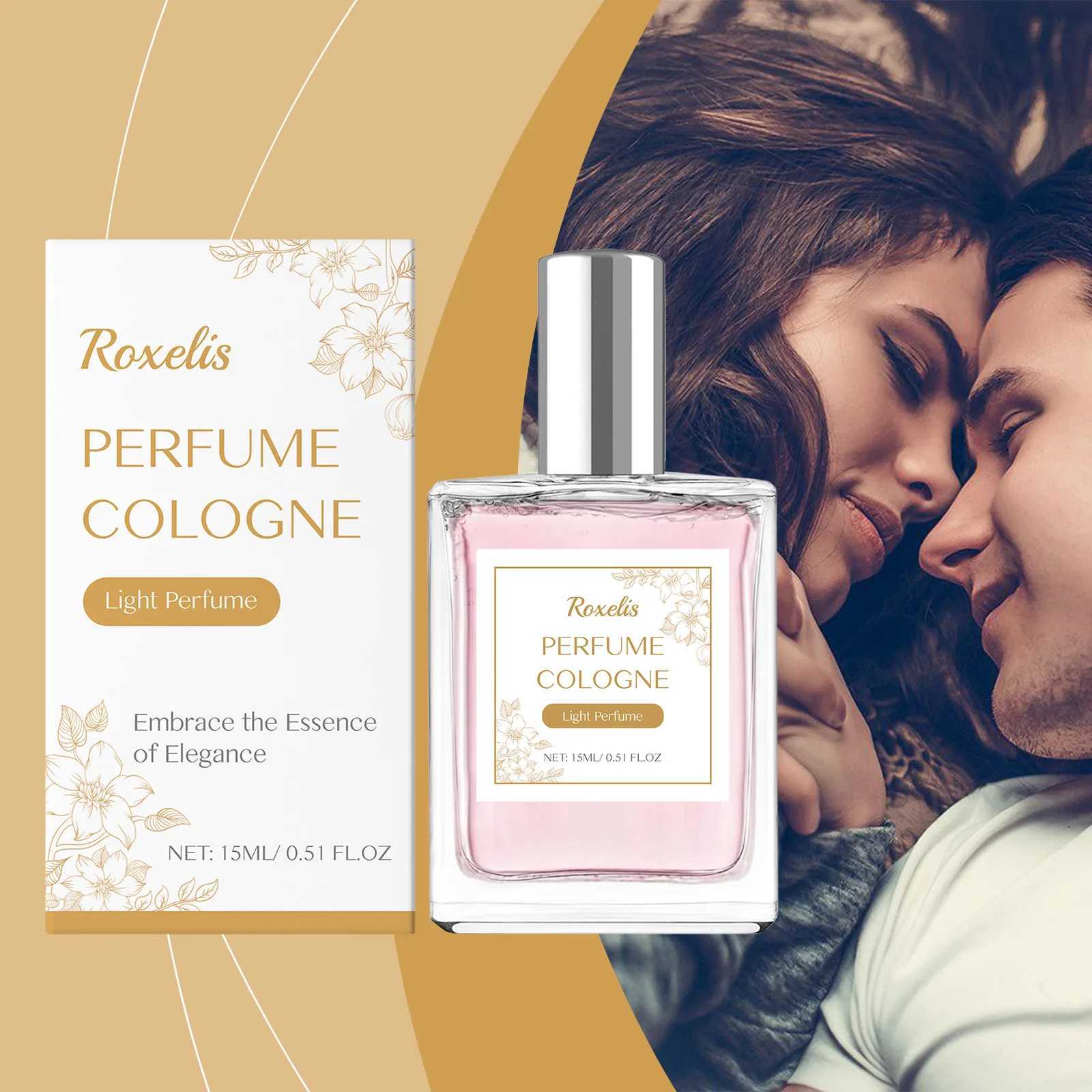 15ml Roxelis Cologne Charming Perfume Pheromone Long Lasting Fragrance Flirting Dating Elegant Lady Refreshing Body Perfume XJ250704