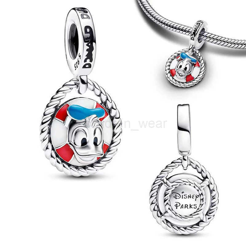 Disney Wall-E Robot Winnie the Pooh Pendant Charm Bead Fit Bracelet Bangle Necklace Women Luxury DIY Jewelry Party Festival Gift W20250704