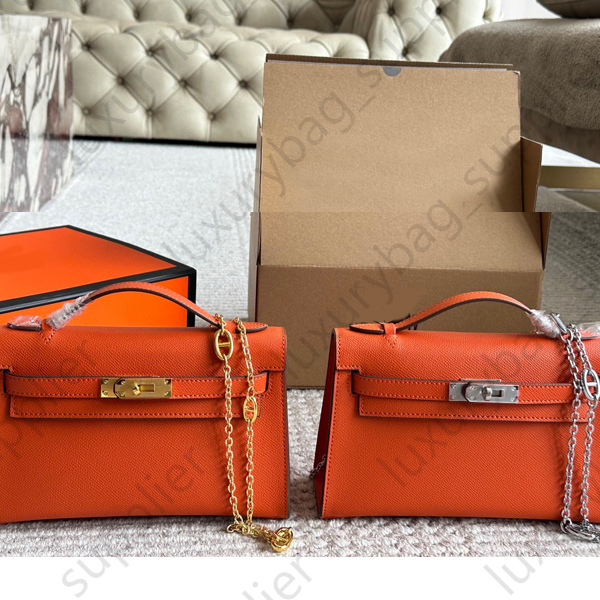 Luxury Bag Hobo Armpit Bag Designer Shoulder Bag mini Axillary Purse Handbag Cowhide Leather Hardware Letter chain Crossbody purse High Quality purses