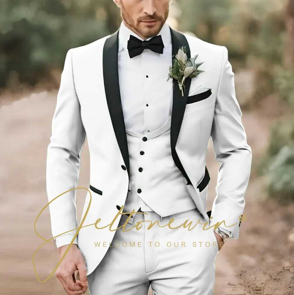 Elegant Light Green Formal Wedding Men Suit Groom Tuxedo Prom Slim Fit Blazer Hombre High Quality Custom 3 Piece Costume Homme X250704