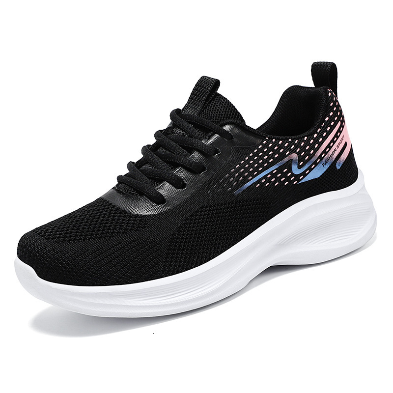 Women's summer new lightweight casual shoes, thick soled sports shoes, designer shoes, comfortable mesh breathable running shoes, sports shoes