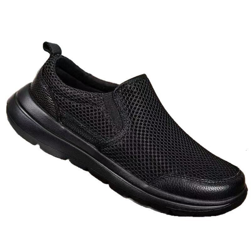Foreign trade mesh shoes, breathable and simple casual shoes for spring and summer, designer shoes for outdoor walking, lightweight men's sports 