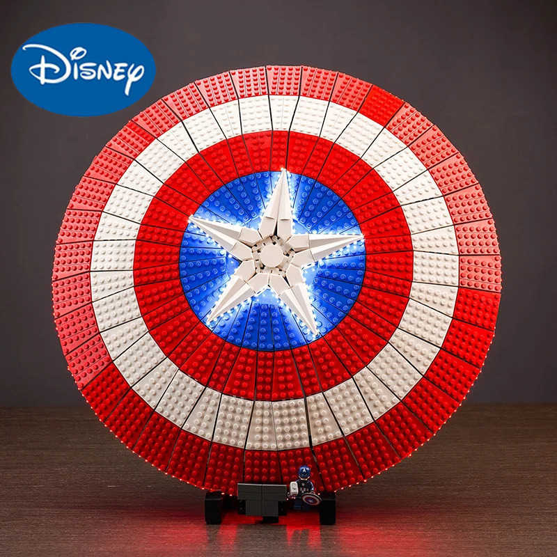 DISNEY 76262 Lazishi LED Light Set is suitable for Captain Americas Shield building blocks (only including lighting accessories) W20250704
