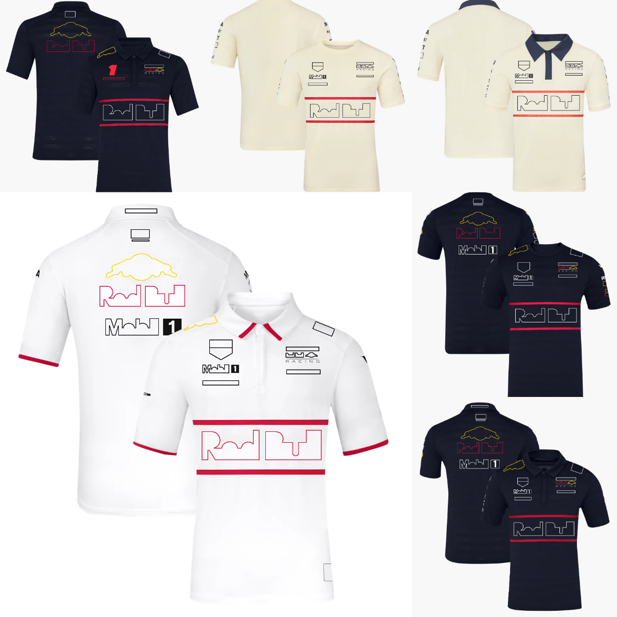 2025 F1 Team Racing T-shirt Formula 1 Driver Polo Shirts T-shirts New Season Unisex Car Fans T-Shirt Summer Jersey Plus Size Custom