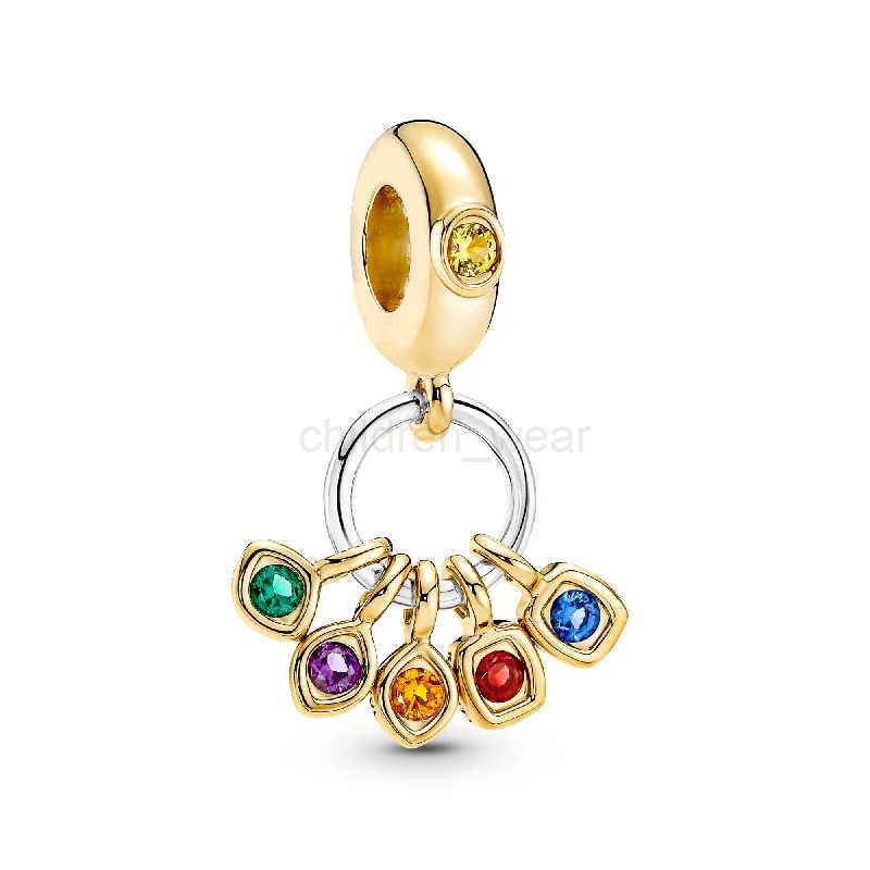 Disney New Disney Dragon Family Alliance Series Charms Dangle Beads Fit Original Pan Bracelet Necklace DIY Charm Original Jewelry Making W20250712