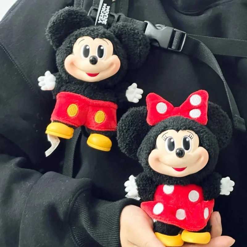 Disney New Genuine Disney Mickey Family Cute Together Keychain Series Blind Box Mickey Minnie Donald Duck Chip Dale Suprise Box Gift Z250703