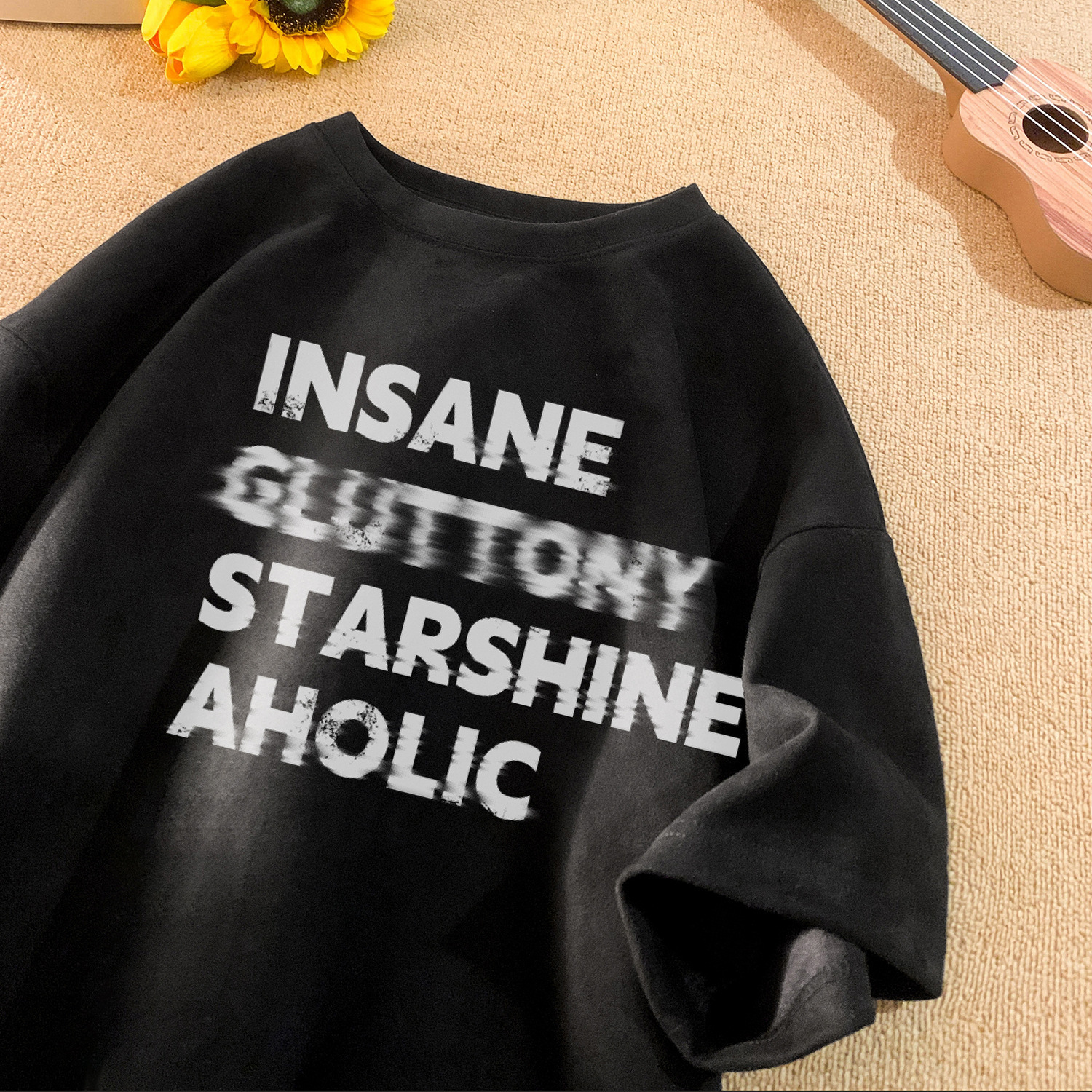 American Heavyweight Letter Print Round Neck Short Sleeve Designer Short Sleeves T-shirt For Men 2025 Summer Thin Trendy Brand Cool Half Sleeve Tee